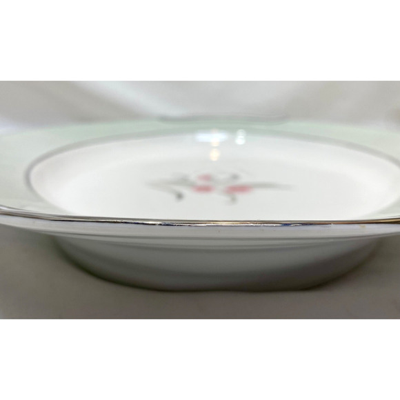 Noritake Porcelain China Regina w/Platinum Large Platter 13.5"x10" - Picture 9 of 10